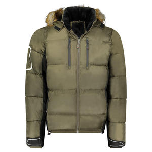 Veste parka d'hiver pour homme de haute qualité, imperméable, à capuche, chaude, avec rembourrage en coton, veste de sport décontractée, grande taille, vente en gros - Product Image 1