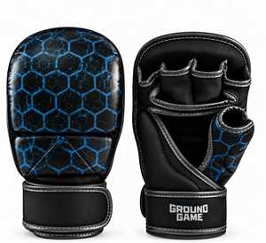 ถุงมือ MMA หนังแท้รุ่นล่าสุด ระบายอากาศได้ดี ยืดหยุ่น สายรัดข้อมือปรับได้ ปิดแบบสวม ใส่ได้ทั้งชายและหญิง สำหรับชกมวยและศิลปะการต่อสู้ - Product Image 2