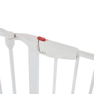 3-Piece Foldable Fireplace Fence 179.2*74.8*2cm White Set & Accessory - Product Image 5