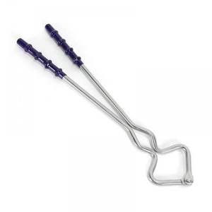 Pinza de sujeción tipo cuerno de toro Surtechs, instrumento veterinario para granjas lecheras, herramienta quirúrgica de acero inoxidable de clase I con cuerda - Product Image 4