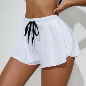 Ropa de Verano para Mujer, Shorts Personalizados con Logotipo, Shorts de Cintura Baja, Pantalones Cortos Deportivos de Spandex con Efecto Levanta Glúteos para Mujer - Product Image 3