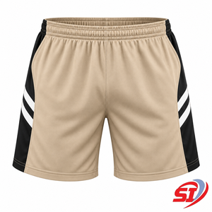 กางเกงขาสั้นกีฬาพรีเมียม Sandstorm Sport Cut รุ่น Unisex ป้องกันรังสียูวี ผลิตจากโพลีเอสเตอร์ 100% แห้งเร็ว เหมาะสำหรับการฝึกซ้อม วิ่ง ออกกำลังกาย รับผลิตตามสั่ง - Product Image 3