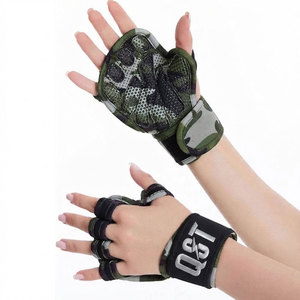 Gants de Cross-Training avec Soutien Poignet, Entraînement en Salle, Musculation, Fitness - Rembourrage en Silicone, Adhérence Forte, Faible MOQ - Product Image 1