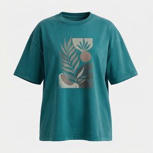 Nueva Llegada, Camisa de Oficina para Mujer, Primavera Otoño, Moda, Estampado Moderno, Vestido Informal para Dama, 240 g/m², 100% Algodón Satinado con Lentejuelas - Product Image 1