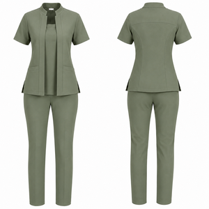 Proveedor de Uniformes Médicos Personalizados, Fabricante de Ropa de Trabajo Transpirable para Enfermería, Exportador Mundial - Product Image 1