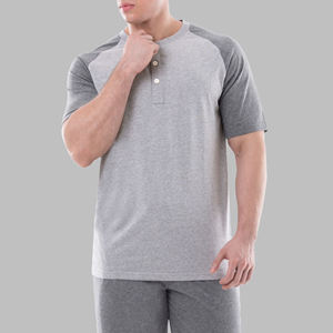 เสื้อยืดผู้ชาย OEM สไตล์หรูหรา ดีไซน์ขาดๆ ผ้าฝ้าย 100% คุณภาพสูง ทรงหลวม 2 สี ไหล่ตก แฟชั่นฮิปฮอป สตรีทแวร์ - Product Image 2