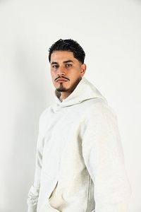 ชุดฮู้ดดี้ผ้าฝ้าย 100% สีพื้น ชุดจ็อกเกอร์ พิมพ์ลายพัฟฟ์ตามสั่ง ชุดวอร์มผ้าถักเนื้อนุ่ม กางเกงวอร์มผ้าฟลีซเรียบ ชุดลำลองผู้ชาย - Product Image 4