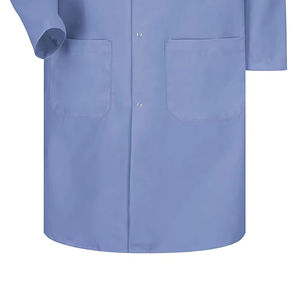 เสื้อกาวน์แพทย์ผ้าฝ้าย 100% สกรีนโลโก้ตามสั่ง ขายส่ง แบบ unisex สำหรับแพทย์ พยาบาล ชุดยูนิฟอร์มสีขาวสำหรับโรงพยาบาล เสื้อกาวน์แล็บแขนยาวสีขาว - Product Image 5