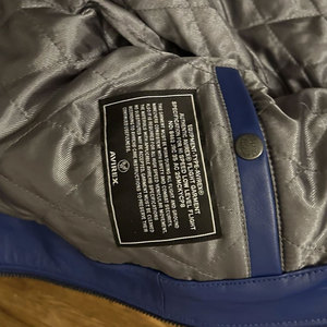Custom Made Avirex Leather Jackets Streetwear Style Winter Warm Men's Competitive Price Avirex Leather Jackets - Product Image 2