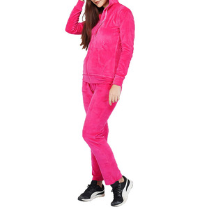 Ensemble de survêtement pour femme avec pantalon de jogging taille haute et haut à manches longues, extensible, pour le quotidien et les activités sportives - Product Image 3