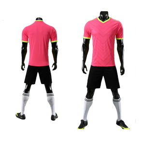 White Blue Soccer Jersey Set Solid Color Men's Football Uniform Shorts <b>Socks</b> Kit - Product Image 2