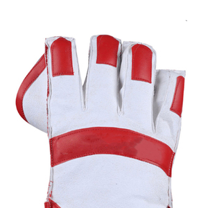 Gants de gardien de but en cuir pour le cricket avec système de ventilation et poignées antidérapantes – Confort optimal pour les matchs d'été – Ajustement anatomique des doigts - Product Image 5