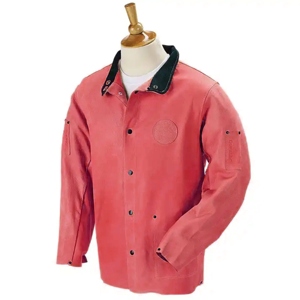 Traje de Soldadura Ignífugo al por Mayor, Chaqueta de Seguridad Industrial de Cuero Vacuno, Protección contra Vapores de Nivel 500C-1000C - Product Image 4