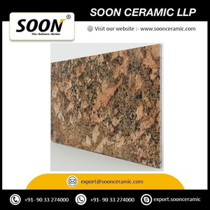 Piedra Natural Pulida Flameada de Calidad de Exportación India, Losa de Granito Natural de Mina de Oro, Moderna, Grande y Ecológica para Escaleras, Chimeneas y Fregaderos - Product Image 2