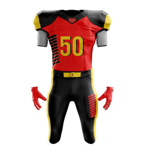 Uniforme de football américain taille adulte, vêtements de sport d'équipe de qualité supérieure, uniforme de football américain personnalisé - Product Image 2