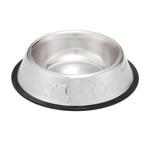 Accesorios para Mascotas de Calidad, Platos de Alimentación Redondos Antideslizantes de Acero Inoxidable para Mascotas Pequeñas, 1800 ml - Product Image 2