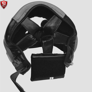 Protector de Cabeza para Boxeo, Casco Protector Facial de PU para MMA, Kickboxing, Karate, Taekwondo, Entrenamiento, Sparring, Artes Marciales - Product Image 5