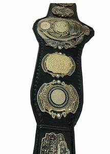 เข็มขัดแชมป์เปี้ยนชิพสำหรับมวยปล้ำ มวย MMA ศิลปะการต่อสู้ ทำจากหนังแท้สั่งทำได้ ทนทาน ระบายอากาศได้ดี เป็นมิตรกับสิ่งแวดล้อม เหมาะสำหรับทุกเพศ ทั้งทองและเงิน - Product Image 5