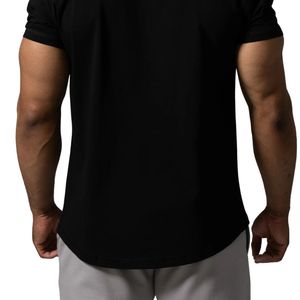 Men's Black Performance T Shirt Soft Cotton <b>Athletic</b> Fit Workout Running Casual Sportswear Fashion Top - Product Image 4