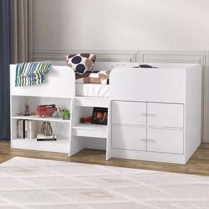Ensemble de meubles personnalisés pour chambre à coucher pour enfants 9 <span class=keywords><strong>Plus</strong></span> <span class=keywords><strong>Lit</strong></span> superposé intérieur en bois pour enfants - Product Image 1