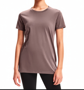 เสื้อยืดสปอร์ตผ้าฝ้าย/ใยไผ่ ยูนิเซ็กซ์ น้ำหนัก 240 กรัม พิมพ์ลายดิจิทัล เป็นมิตรกับสิ่งแวดล้อม ดีไซน์เรียบง่าย - Product Image 4