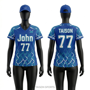 Women Lacrosse Jersey 180GSM Premium Breathable Polyester Sublimation Print Cut And <b>Sew</b> Panels Custom Logo Women Lacrosse Jersey - Product Image 4