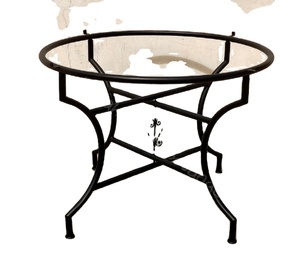 Hecho a mano Metal Jardín Patio Muebles de exterior Decoración Mesa plegable - Product Image 3