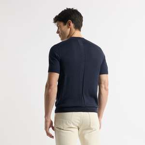 Heavyweight 250 Gsm <b>Tshirt</b> Cotton 100% Merino Wool Customized Screen Print Graphic T-Shirt Men - Product Image 2