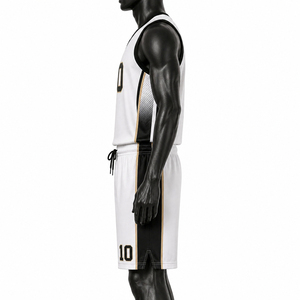 Camiseta de Baloncesto de Secado Rápido, Camisetas de Baloncesto Personalizadas con Impresión por Sublimación, Alta Calidad y Transpirables - Product Image 3