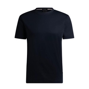 T-shirt personnalisé 100% coton pur de qualité supérieure, uni noir et blanc, classique à manches courtes, décontracté d'été, de haute qualité pour hommes - Product Image 5