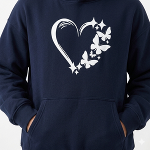 Sudadera con Capucha Unisex Personalizada de Invierno, 100% Algodón, Felpa, Talla Grande, Transpirable, Informal, Estilo Urbano, con Estampado Gráfico - Product Image 6