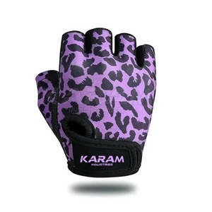 Guantes Deportivos de Medio Dedo en Cuero Sublimado, Transpirables, Duraderos y Cómodos para Gimnasio, Entrenamiento y Ejercicio - Product Image 2