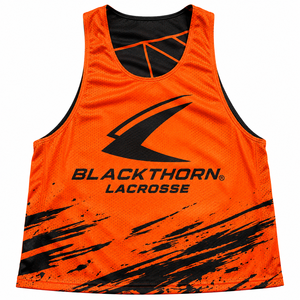 Camiseta sin mangas reversible de malla para lacrosse con estampado sublimado y absorción de humedad para adultos - Product Image 4