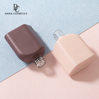Échantillon Gratuit OEM/ODM – Flacon en Verre Rose Luxe 11ml Personnalisé pour Gel UV, Bouteille Vide Unique pour Vernis à Ongles avec Pinceau et Bouchon