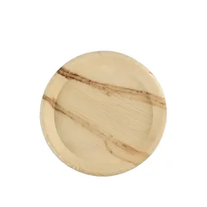 100% Natural Organic Palm leaf plates with excellent quality- Eco-friendly Dinner tableware