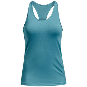 Camiseta sin mangas deportiva de alta calidad para mujer 2026 al por mayor, camiseta sin mangas ligera y holgada Heat Gear Racer OEM - Product Image 1