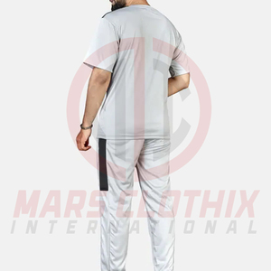 Ensemble t-shirt à manches courtes et pantalon décontracté, dernier design, taille élastique, poches latérales, ensemble de survêtement d'été pour homme - Product Image 2