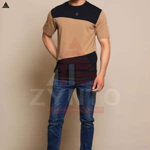 เสื้อยืดแขนสั้นลำลองคุณภาพสูงสำหรับผู้ชาย แห้งเร็ว ลายเรียบ ผ้าฝ้าย 100% ป้องกันขนร่วง ใส่ได้ทุกฤดู สั่งพิมพ์ลายได้ - Product Image 3