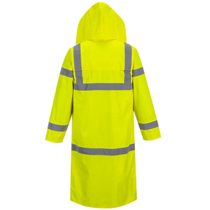 Abrigo Largo Impermeable con Capucha para Hombre, Costuras Resistentes, Material Ligero de Poliéster/Nailon, Ajuste Cómodo para Todos - Product Image 6