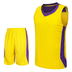 Conjunto de Uniforme de Baloncesto Deportivo Transpirable sin Mangas, Unisex, Reversible, Diseño Sublimado, Tela de Spandex/Poliéster - Product Image 3