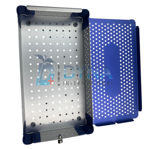 Boîte de Stérilisation Manuelle en Aluminium de Haute Qualité pour Instruments Chirurgicaux 245 x 150 x 50 mm (Revêtement Bleu) Certifiée CE pour Instruments Généraux - Product Image 5