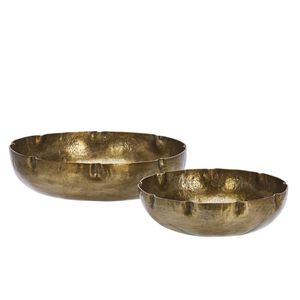 Rustic Brass Serving Bowl With Classic Charm For Traditional Serving And Premium Decorative Display Use - Product Image 2