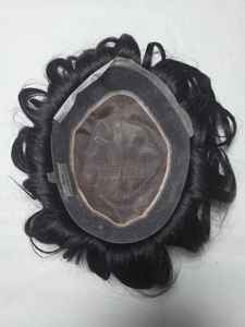 Peluca de Cabello Humano Mono de Primera Calidad Austriaca Taz Hair Bangladesh con Estilos Naturales y Ondas Profundas - Product Image 5