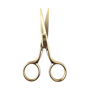 Tijeras para Cejas Curvas y Redondeadas, Tijeras de Manicura de Acero Inoxidable de Primera Calidad para Cutículas - Product Image 4