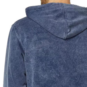 Sudaderas con Capucha Estilo Acid Wash a Precio de Fábrica, Venta al Por Mayor, Logotipo Personalizado, Hechas de Algodón, Sudaderas Básicas para Hombre - Product Image 6