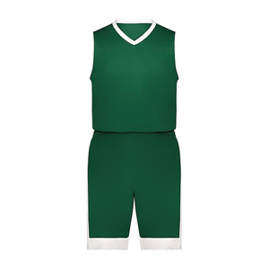 Conjunto de Camiseta de Baloncesto para Hombre, Degradado Azul, Sin Mangas, Cuello en V, Absorbe la Humedad, Ajuste Atlético, Todas las Temporadas, Malla Sublimada - Product Image 4