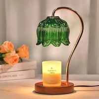 Nouveau produit 2026 : Lampe chauffe-bougie électrique sans flamme en métal, écologique, pour la décoration intérieure, hauteur réglable, LOGO personnalisé