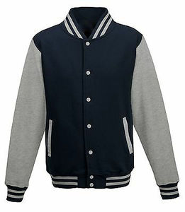 2025 New High Quality Winter <b>Varsity</b> <b>Jacket</b> for Men & Women Stand Collar <b>Vintage</b> Style Denim Fabric - Product Image 5