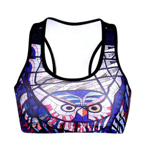 Women's Backless Sports Bra Straps Wireless Padded Workout Bra Gym Fitness Crop Top USA Europe Wholesale Trend - Product Image 5