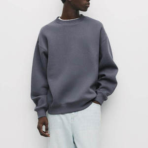 Fabricant OEM de sweats en molleton de coton sur mesure, de haute qualité, à col rond, avec étiquette privée, fournisseur de production en gros - Product Image 1